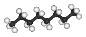 Octane Molecule. Public Domain via Wikipedia.com